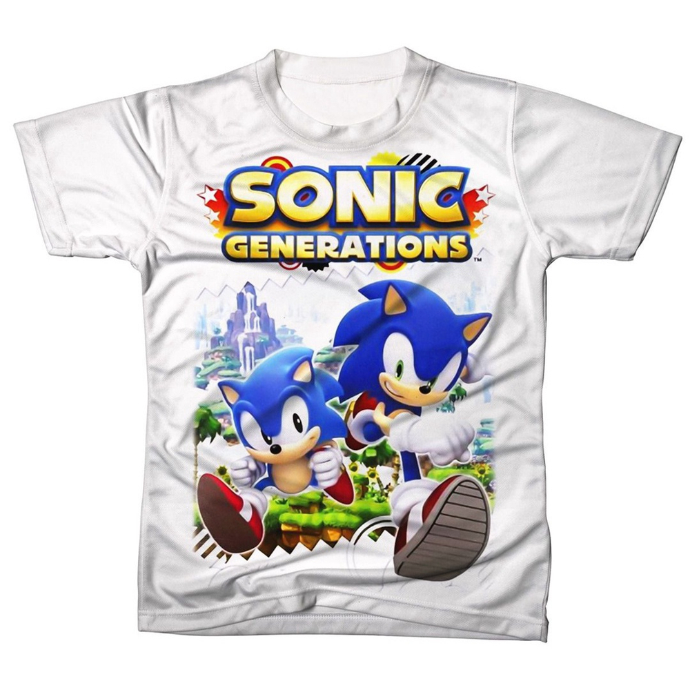 Kit Camiseta Sonic