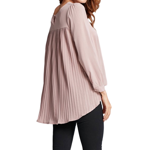 blusa plissada