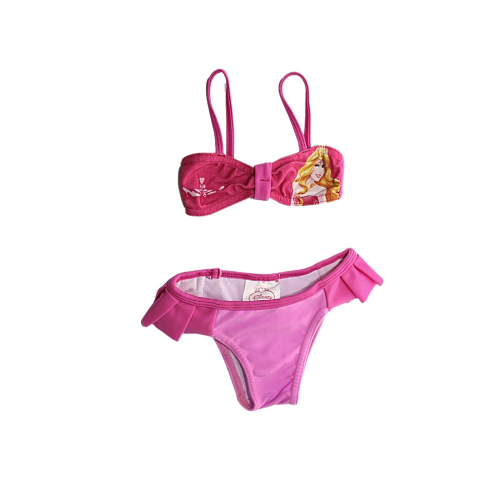 Kit Conjunto Biquíni Infantil Menina Princesa Sereia Praia