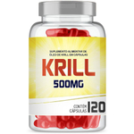 Óleo De Krill 500Mg Com 120 Cápsulas Gelatinosas