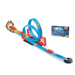 Pista Looping 360º Infantil Duplo Looping com Carrinho Menor preço em Pista Looping 360º Infantil Duplo Looping com Carrinho