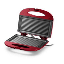 Menor preço em Sanduicheira E Minigrill Multilaser 750W Vermelha 220V Ce149