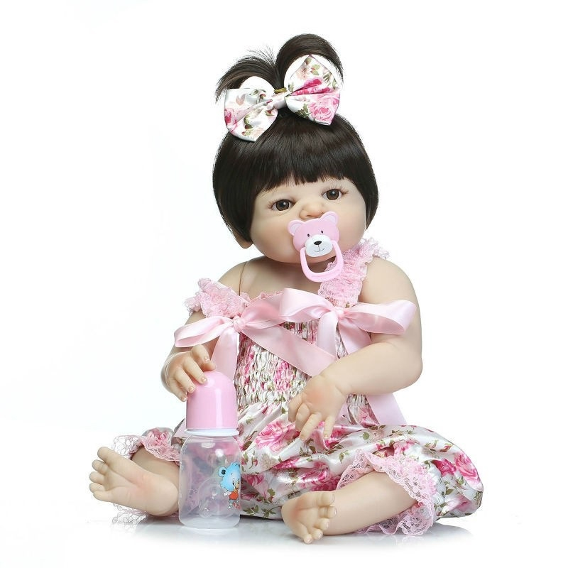 55cm Tamanho Real Original Npk Bebe Boneca Reborn Toddler Menina