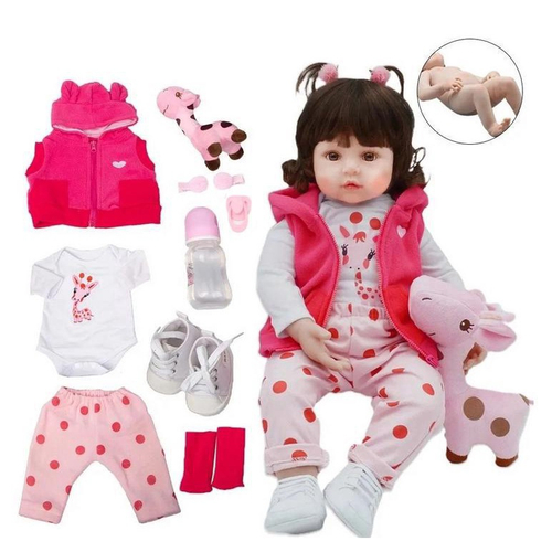 Boneca Bebe Reborn Realista Girafinha Menina De Silicone Em Promocao Ofertas Na Americanas