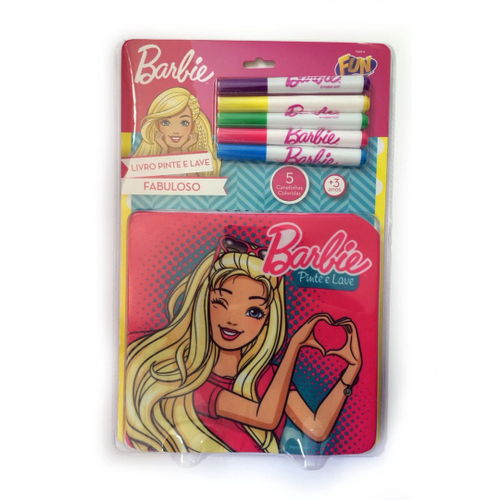 Barbie Super Princesa - Livro de Pintar com Jogos - Brochado