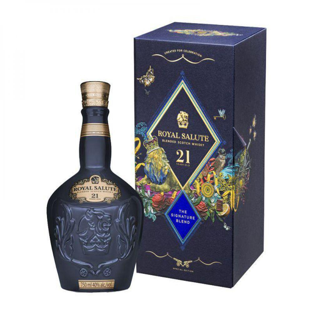 Whisky Royal Salute 21 anos The Signature Blend Escocês - 700 ml