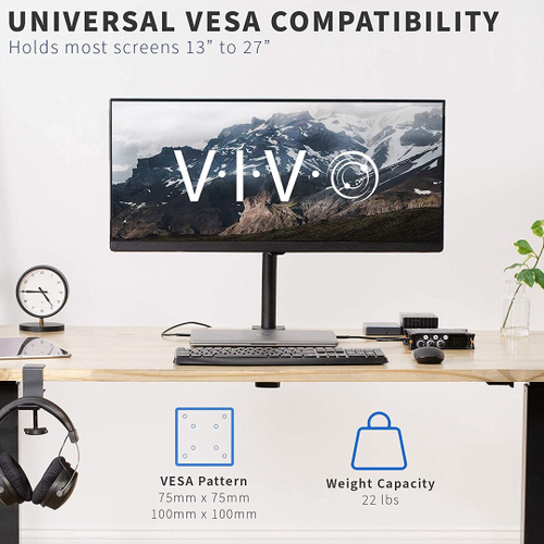 Vivo Single de 13 a 27 polegadas lcd Monitor Desk Mount Stand