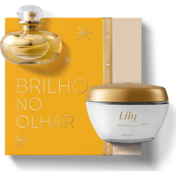 Kit Presente de Natal Lily Menor preço em Kit Presente de Natal Lily