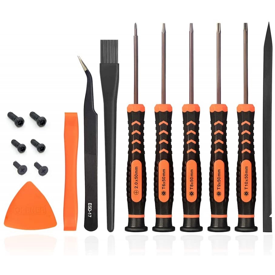 Teckman T6 T8 T9 T10 Torx Security Screwdriver Set, Kit de reparo para