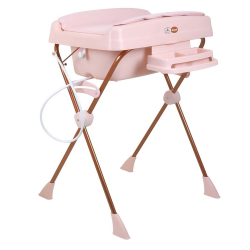 Banheira Para Bebe Com Trocador Millenia Mon Amour Burigotto Rosa Menor preço em Banheira Para Bebe Com Trocador Millenia Mon Amour Burigotto Rosa