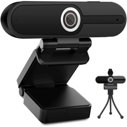 Webcam 4K HD com microfone, câmera web de computador USB de 8MP com obturador de privacidade e tripé, Pro Streaming Webcam pc Cam Mac Desktop Laptop para gravação de vídeo de jogos chamando conferência de classes online é boa?