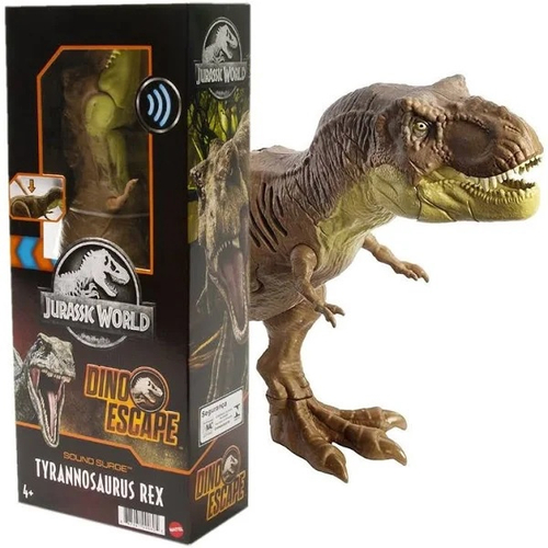 Dinossauro Tiranossauro Rex com Som - Jurassic World Mattel em Promoção na  Americanas