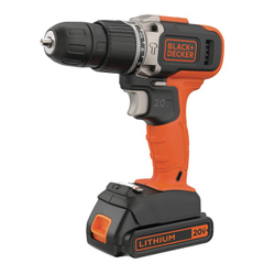 Parafusadeira/Furadeira de Impacto Black & Decker a Bateria 20V Li-Ion 3/8 BCD704C1-BR Menor preço em Parafusadeira/Furadeira de Impacto Black & Decker a Bateria 20V Li-Ion 3/8 BCD704C1-BR