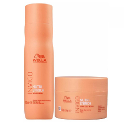 Kit Wella Invigo Nutri Enrich Shampoo 250ml + Máscara 150ml é boa?