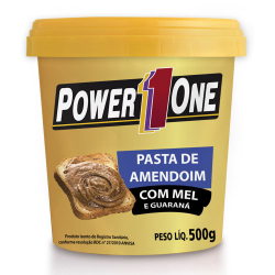 Pasta Amendoim com Mel de Guaraná Power One 500g - Nut Menor preço em Pasta Amendoim com Mel de Guaraná Power One 500g - Nut