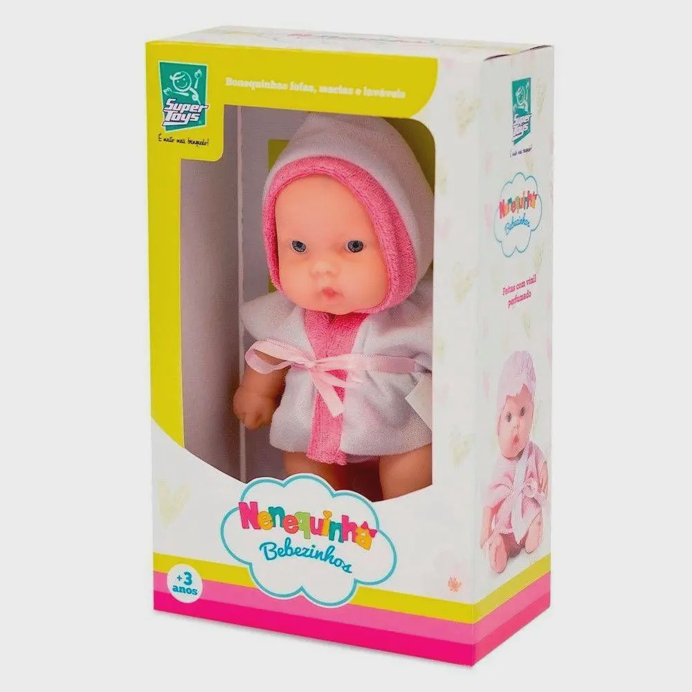 Boneca Bebê Com Amor 48cm Emite Sons De Bebezinho 258 - Super Toys em  Promoção na Americanas