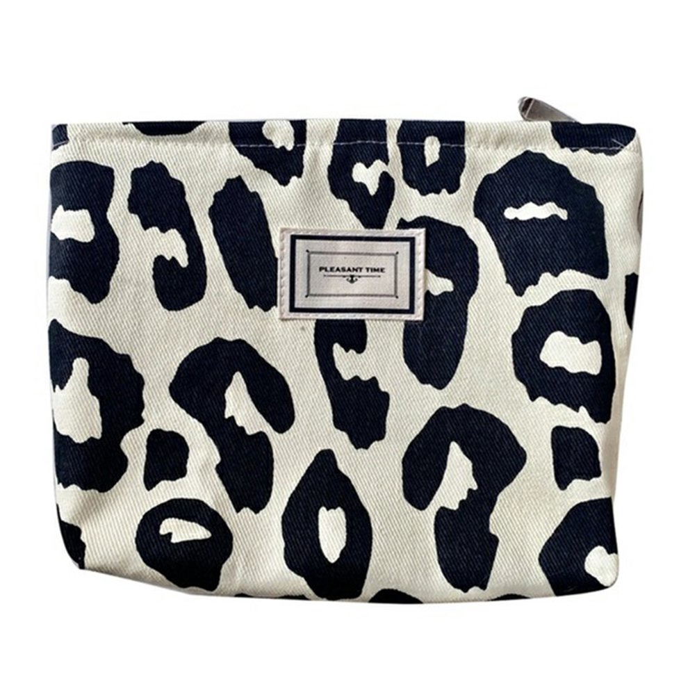 leopard cosmetic bolsa