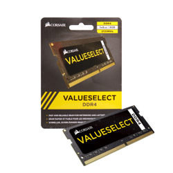 Menor preço em Memória Corsair Valueselect DDR4 8GB 2133MHz Notebook C15