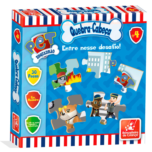 Quebra-cabeça Edulig Puzzle 3D Foguete - 56 peças e conexões - 6