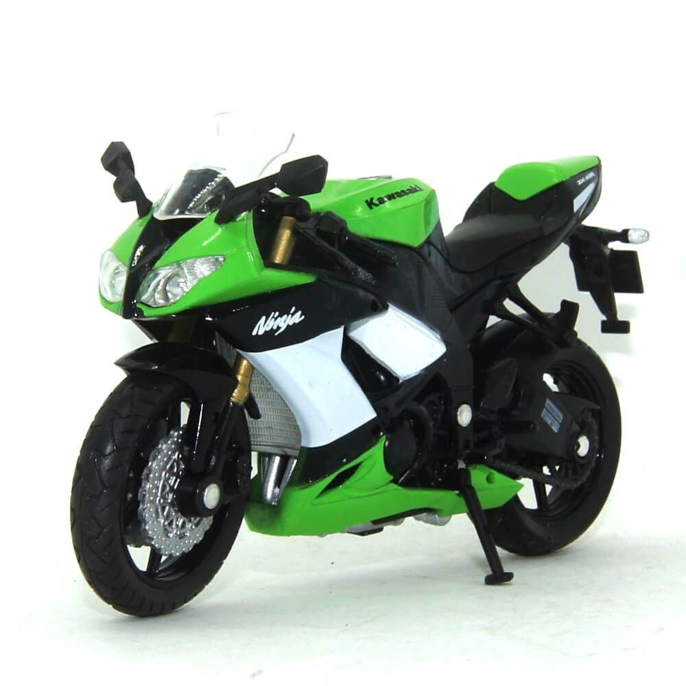 Mini Moto Elétrica Infantil Kawasaki Ninja Preta