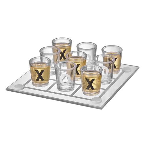 Jogo Da Velha Com Copos Drink Shot Dose 10ml