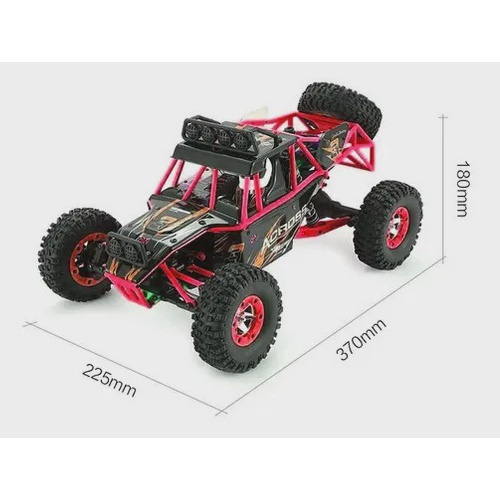 Automodelo Rc Carro Controle Remoto Off Road 4x4 50km/h