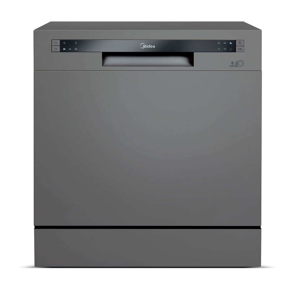 Lava Louças Midea 8 Serviços Cinza Dwa08s2 - 220 Volts