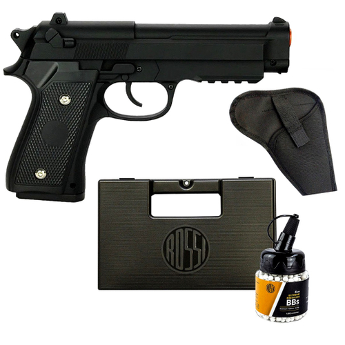 Pistola Airsoft Full Metal Spring Glock Gk-v20 6mm + 1000 Bb