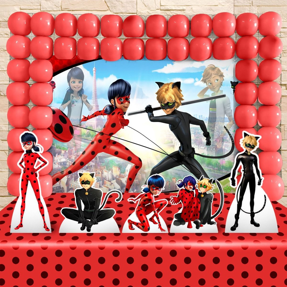 Festa Ladybug: Decoração de Aniversário