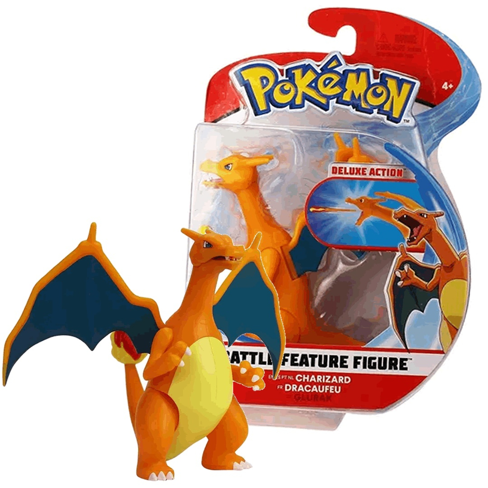 Boneco Pokemon Charizard 15cm em Promoção na Americanas