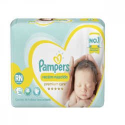 Fraldas Pampers Recém-Nascido Premium Care rn 36 Unidades é boa?