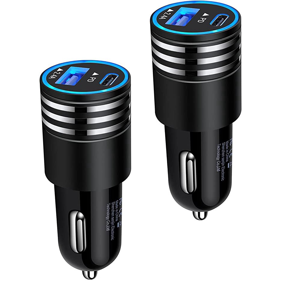 Fast Charging Usb C Car Charger For Iphone 13 12 11 Pro Max Se Xr Xs X 8 Samsung Galaxy S21 S20