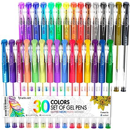 30 gel pens hotsell