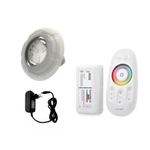 Kit Led Piscina Com Controle + 1 Led Rgb + Fonte 12V