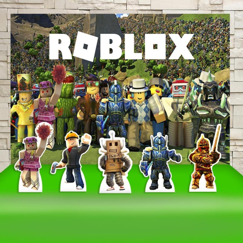 Kit Festa Roblox 255 peças (30 pessoas) em Promoção na Americanas