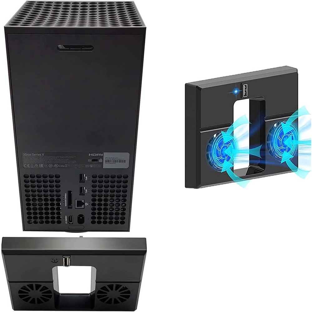 Ventilador de resfriamento do console compatível com xbox série X USB