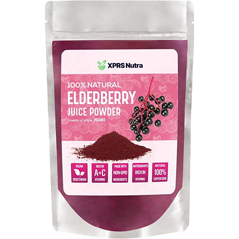 Xprs Nutra Elderberry Juice Powder Elderberry Powder Organic Fruit