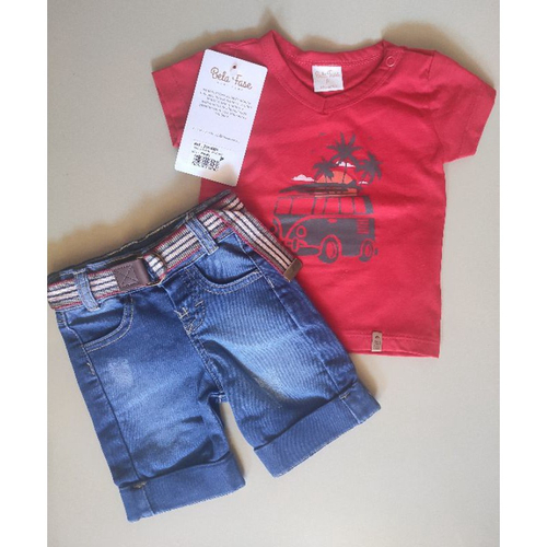 Short jeans masculino infantil sales