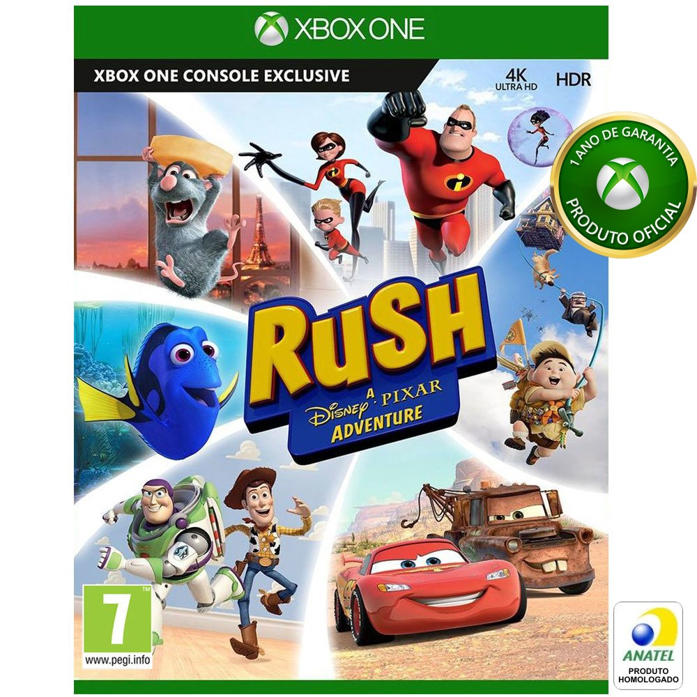 Jogo Kinect Rush: Uma Aventura da Disney Pixar - Xbox One em