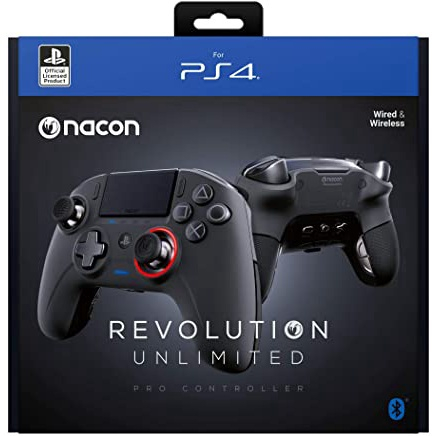 Controlador nacon Esports Revolution Unlimited Pro V3 PS4 Playstation 4 pc sem fio com fio Nacon 311608 Importado em Promocao na Americanas