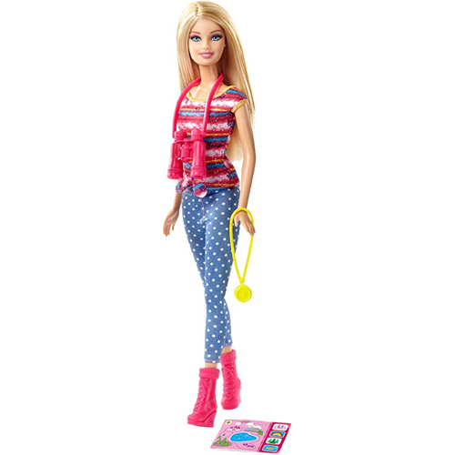 Camping hot sale barbie doll