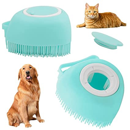 Dog bath best sale brush