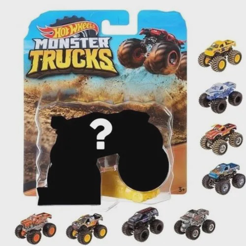 Hot Wheels Monster Trucks Mini Carrinho Com Lançador Series SortidoSortidas