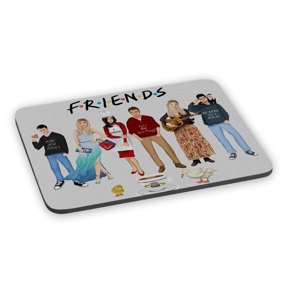 Mousepad Friends Caricatura Desenho Série Netflix Seriado Tv em