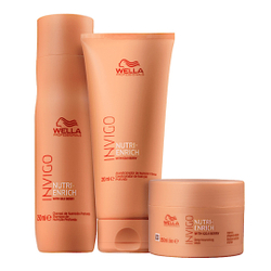 Kit Wella Professionals Invigo Nutri-Enrich Trio - Shampoo 250ml + Condicionador 200ml + Máscara 150ml é boa?