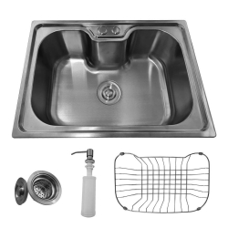 Cuba Pia Gourmet Luxo Prizi Lung Aço Inox 201 42x60cm Kit Completo é boa?