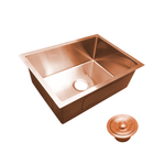 Cuba Pia Gourmet Luxo Prizi Steelbox Rose Aço Inox 201 54x41cm