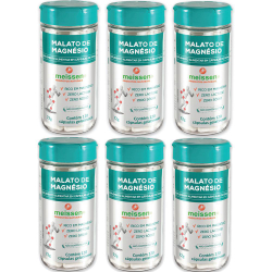 Kit 6 X Malato De Magnésio 120 Cápsulas 500Mg Meissen é boa?