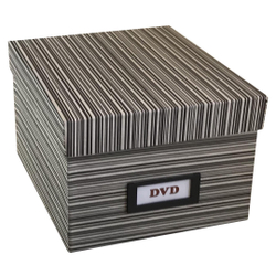 Kit 3 Caixas Organizadoras Para Dvd - Rígida Em Papelão é boa?