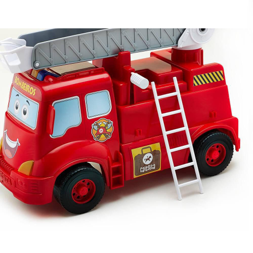 Caminhão De Bombeiro Infantil Carrinho De Brinquedo Resgate F114 no Shoptime